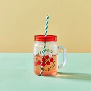 레몬코스타 빨대 텀블러 580ml 레드토마토