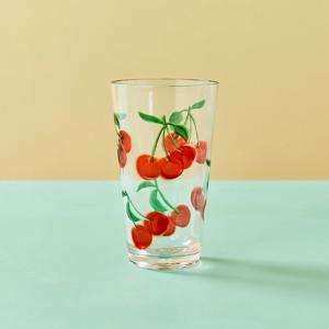 레몬코스타 아크릴 체리 엠보 텀블러 690ML