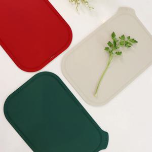 99.9% 항균! 칼집나지 않는 실리 국내산 TPU도마 특대 1P (그린/레드/화이트)