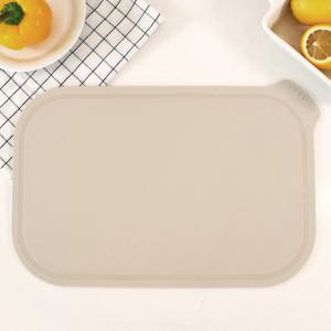 99.9% 항균! 칼집나지 않는 실리 국내산 TPU도마 (특대) (크림화이트)