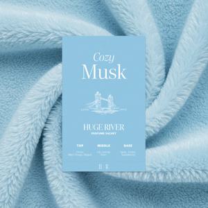 퍼퓸 샤쉐 집들이선물 옷장 신발장 차량용 사쉐 방향제 20g(코지머스크향)