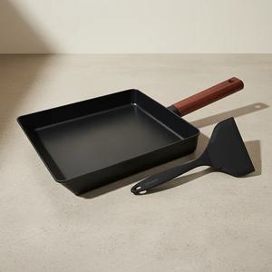 오일마스터 시리즈 코팅 계란말이팬 24cm+뒤집개 세트