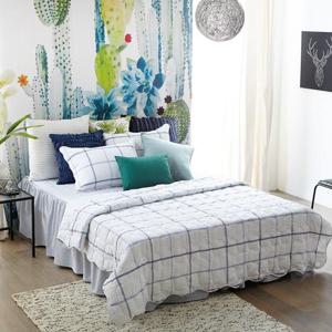 먼지없는 시원한 바이알러 썸머플리츠 스프레드 SS/Q/K