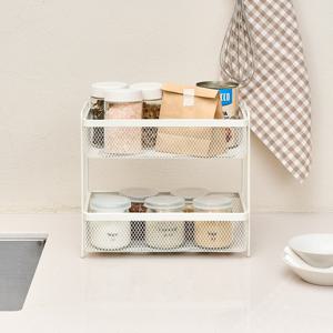 마이키친 분체 매쉬 2단 양념랙 와이드형