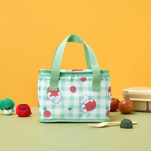 베지갱 캔버스 도시락가방 그린 M 22.5x13x14.5cm