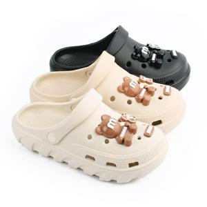 밈베어 아쿠아슈즈 -  남녀공용 발편한 슬리퍼 곰돌이 클로그 곰파츠 여성 아쿠아샌들