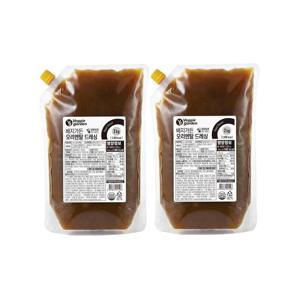 베지가든 오리엔탈드레싱 2kg (식물성) 2개