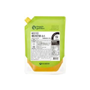 베지가든 체다치즈향소스 1kg (식물성) 1개