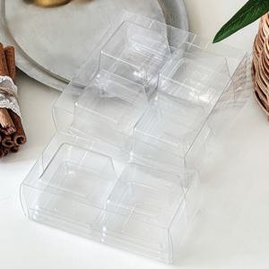 클리어 PET 투명 케이스 화과자 겉상자 용기 디저트 선물포장 베이킹용품 10세트