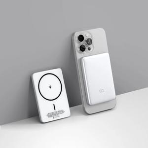 퀵맥 초슬림 맥세이프 보조배터리 5000mAh 기내반입 아이폰 무선 고속 보조밧데리