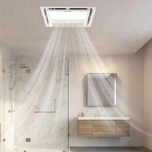 매직쉐프 온풍 제습 욕실 화장실 환풍기 복합 벤트온 미니 댐퍼 MBH-V1000W