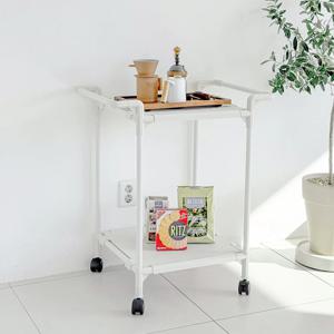 국내생산 서빙카트 2단(베이직) 2color