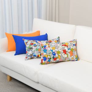 쿠션커버 5030 6030 직사각 쇼파쿠션 강아지 시리즈 2종