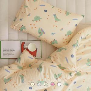 선데이슈슈 알러지케어 실크코튼필 키즈 차렵이불세트 JR/SS 6color