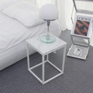 철재 사이드 테이블 침대 미니 협탁 4colors