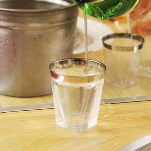 플라스틱 일회용 소주잔 6P 설 명절 손님 초대