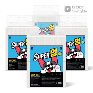 슈퍼멍 20g 400매 기본형 고흡수 애견 강아지 반려견 배변 패드 애견용품