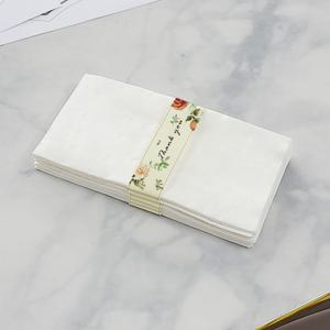 아트 두꺼운 4겹 냅킨 5P 고급 호텔 디너 칵테일