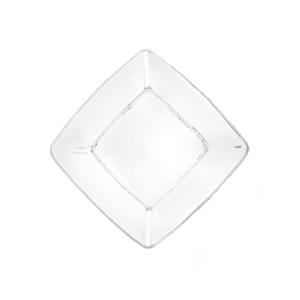 소스접시 라라 투명 10cm 10P 홈파티 행사 모임 사각 다회용 소스용기