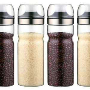 레벤호프 두두 유리곡물통 1100ml 곡식통 유리 잡곡통 쌀통 씨리얼통 잡곡보관통