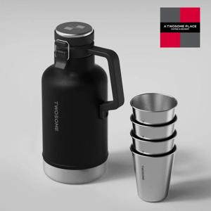 투썸 그라울러 1.9리터 + 스테인리스 컵 4p 5종세트