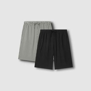 남 레이온 5부 파자마 팬츠 2매 (4 sizes)(4 colors)