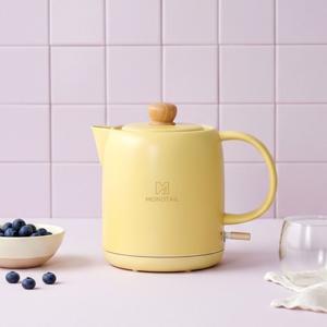 세보리 세라믹 무선 도자기 전기포트 스텐 304 커피포트 전기주전자 1L