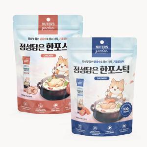 정성담은 한포스틱 300g 고양이 짜먹는 간식 대용량 습식 파우치
