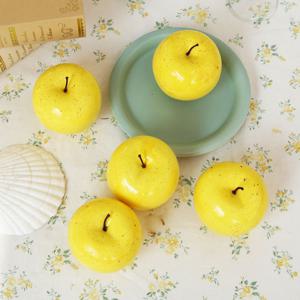 리얼 사과 모형 인테리어 과일 디스플레이 소품