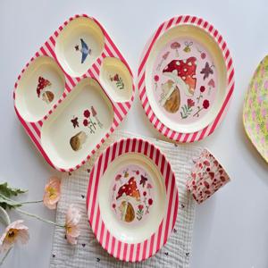 덴마크 유아식기 사각식판 택 1