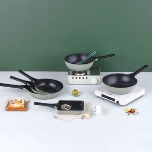 세이지 인덕션 주물 후라이팬 24cm+궁중팬 28cm+사각 계란말이팬