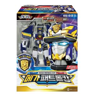 최강경찰 미니특공대 헤드캅 메가 패트롤캅 로봇 장난감