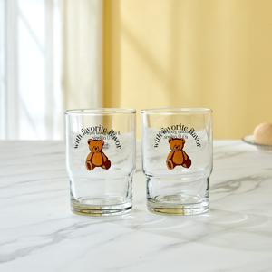 베어브런치 데일리 스택 유리컵 2P세트 245ml