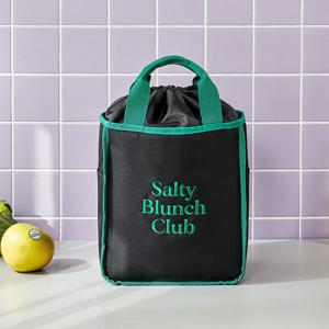 피크데이 장바구니용 보온보냉가방 27x15x30 블랙