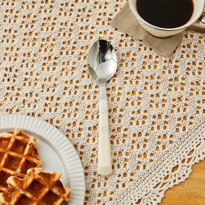 L 린넨 카페커트러리 스푼 아이보리