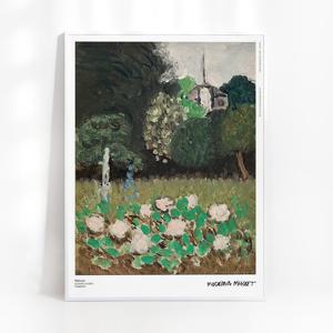 앙리 마티스, Le Jardin 액자 포함 30 x 40 cm
