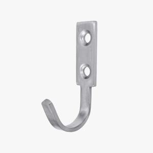 미니 스텐 벽 옷걸이 벽걸이 다용도 벽면 고리 1구