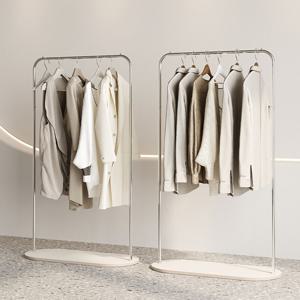 E0등급 포인트 우드 스탠드 행거 900 미드센츄리 행거 간이행거