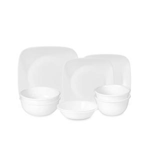 저스트화이트 한국형 2인 9P 사각 홈세트