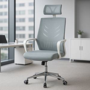 [리퍼] 데스크젠 컴퓨터의자 고급형 사무용 사무실 메쉬 목받침 학생 책상의자