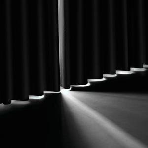 THE 고요 블랙 100% 암막커튼 빛차단 거실 안방 창문 형상기억