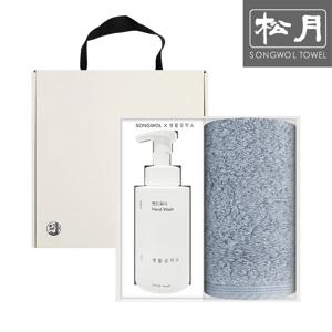 항균무지180g 호텔수건 1매 + 생활공작소 핸드워시500ml 선물세트 답례품