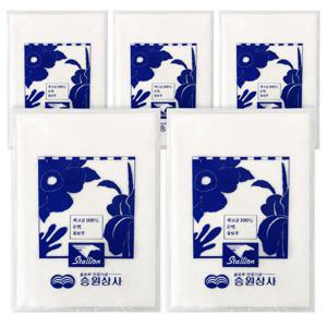 국산 순면 융보루 40x48 세차타월x(5개) 구두가죽광택