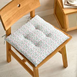 L 시원한 리플 식방석 40X40 들꽃 딸기