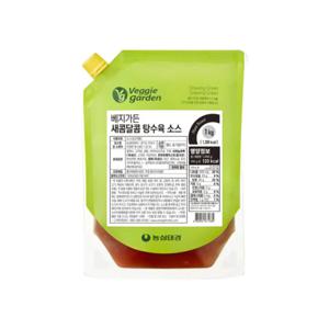 베지가든 새콤달콤 탕수육소스 1kg (식물성) 1개