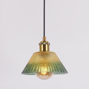 세유 레일형 팬던트조명 그라데이션 칼라유리 식탁등