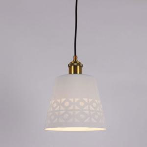 젠 레일형 팬던트조명 깔끔한 도자기 식탁등