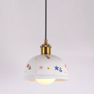 바티 레일형 팬던트조명 귀여운 도자기 식탁등