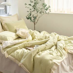 60수 아사 간절기/사계절 차렵이불 세트 SS/Q/SK