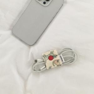 고양이 케이블정리 이어폰정리 케이블홀더 라인홀더 선정리